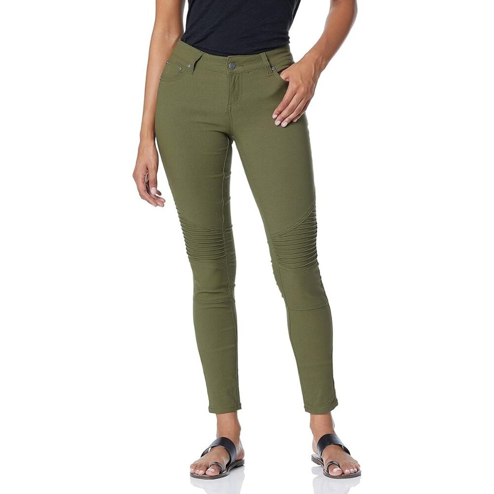 prAna Women's Brenna Pant Moto Women's 2 Green Nylon Blend